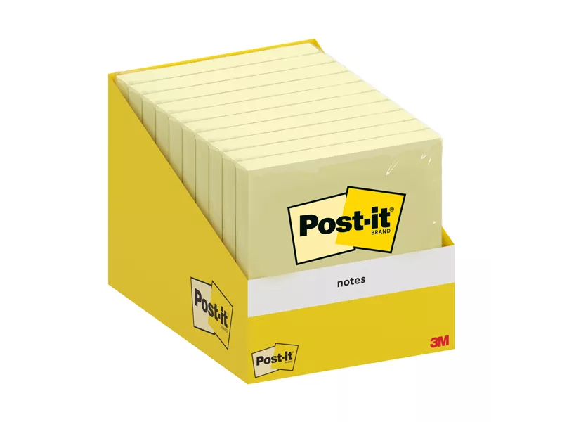 Post-it Notes 6820-CY-W10 3M - 76x76 mm - 7100317841 (Giallo Canary Conf. 10)