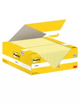 Post-it Notes 653-CY-VP24 3M - 38x51 mm - 7100317764 (Giallo Canary Conf. 24)