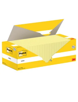 Post-it Notes 654-CY-VP24 3M - 76x76 mm - 7100319213 (Giallo Canary Conf. 24)
