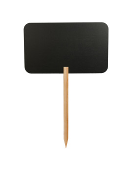 Lavagna con Supporto Silhouette Securit - 73,5x45 cm - Rettangolo - FBS-RECTANGLE (Nero)
