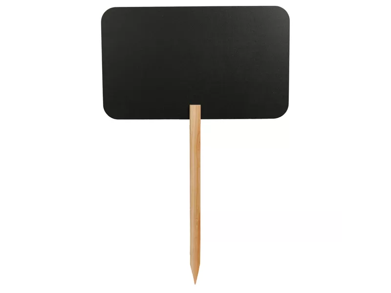 Lavagna con Supporto Silhouette Securit - 73,5x45 cm - Rettangolo - FBS-RECTANGLE (Nero)