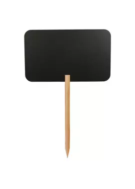 Lavagna con Supporto Silhouette Securit - 73,5x45 cm - Rettangolo - FBS-RECTANGLE (Nero)