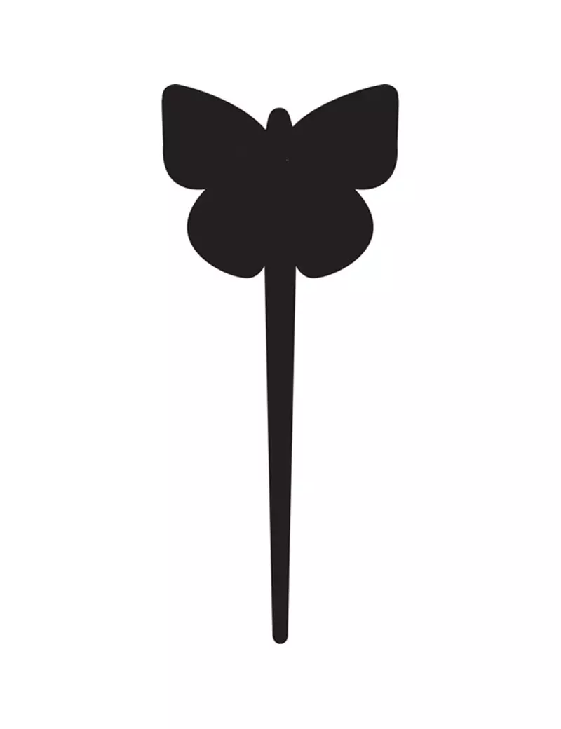 Lavagna Silhouette Tags Securit - 15x25 cm - Farfalla - TAG-BUTTERFLY-5 (Nero Conf. 5) Lavagna Silhouette Tags Securit - 15x25 cm - Farfalla - TAG-BUTTERFLY-5 (Nero Conf. 5)