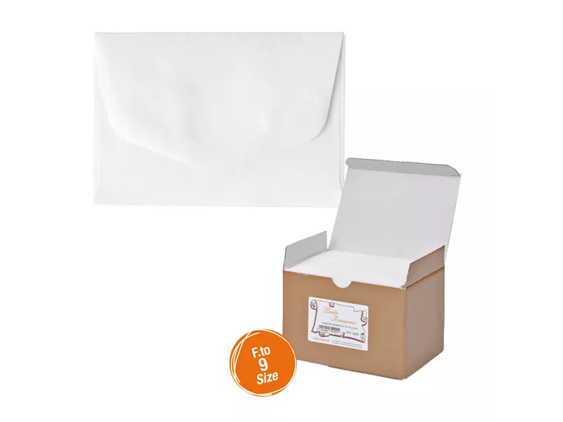 Buste Bristol Rex Sadoch - 9x14 cm - 240 g - 8209 (Bianco Conf. 100)