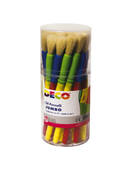 Pennellotto Jumbo Deco CWR - 19 cm - 06153 (Assortiti Conf. 24)