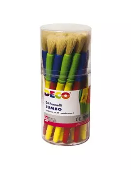 Pennellotto Jumbo Deco CWR - 19 cm - 06153 (Assortiti Conf. 24)