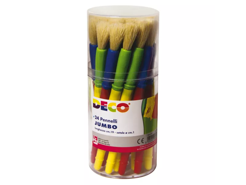 Pennellotto Jumbo Deco CWR - 19 cm - 06153 (Assortiti Conf. 24)