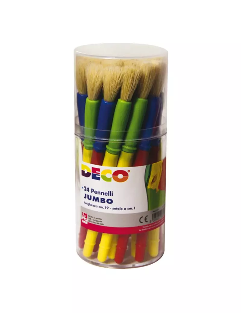 Pennellotto Jumbo Deco CWR - 19 cm - 06153 (Assortiti Conf. 24) Pennellotto Jumbo Deco CWR - 19 cm - 06153 (Assortiti Conf. 24)