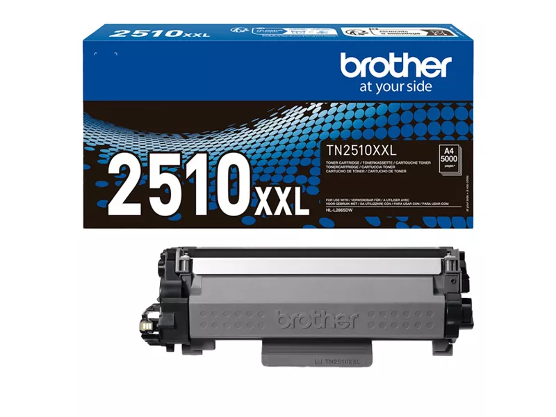 Toner Originale Brother TN-2510XXL (Nero 5000 Pagine)
