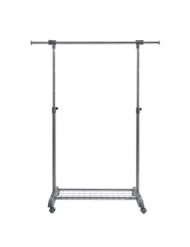 Stender Appendiabiti su Ruote Gastone Perfetto - 138x88,3x94 cm - 0511 (Grigio)