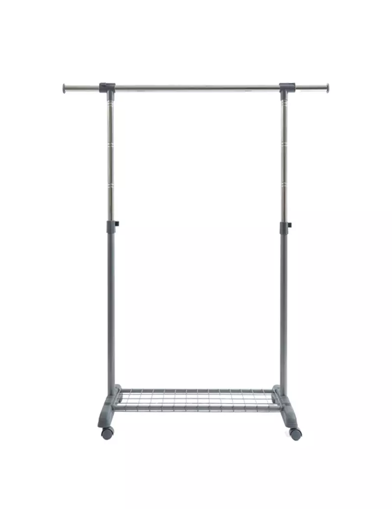 Stender Appendiabiti su Ruote Gastone Perfetto - 138x88,3x94 cm - 0511 (Grigio) Stender Appendiabiti su Ruote Gastone Perfetto - 138x88,3x94 cm - 0511 (Grigio)