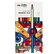 Matite Colorate Color Pencil 4.0 Carioca - 4 mm - 45201 (Assortiti Conf. 12)