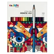 Matite Colorate Color Pencil 4.0 Carioca - 4 mm - 45202 (Assortiti Conf. 18)