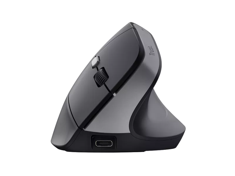 Mouse Ergonomico Verticale TM-270 Trust - Wireless - 25371 (Nero) Mouse Ergonomico Verticale TM-270 Trust - Wireless - 25371 (Nero)