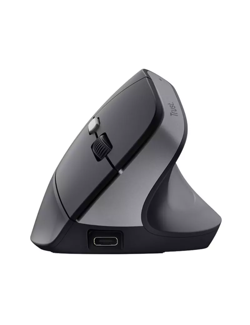 Mouse Ergonomico Verticale TM-270 Trust - Wireless - 25371 (Nero) Mouse Ergonomico Verticale TM-270 Trust - Wireless - 25371 (Nero)