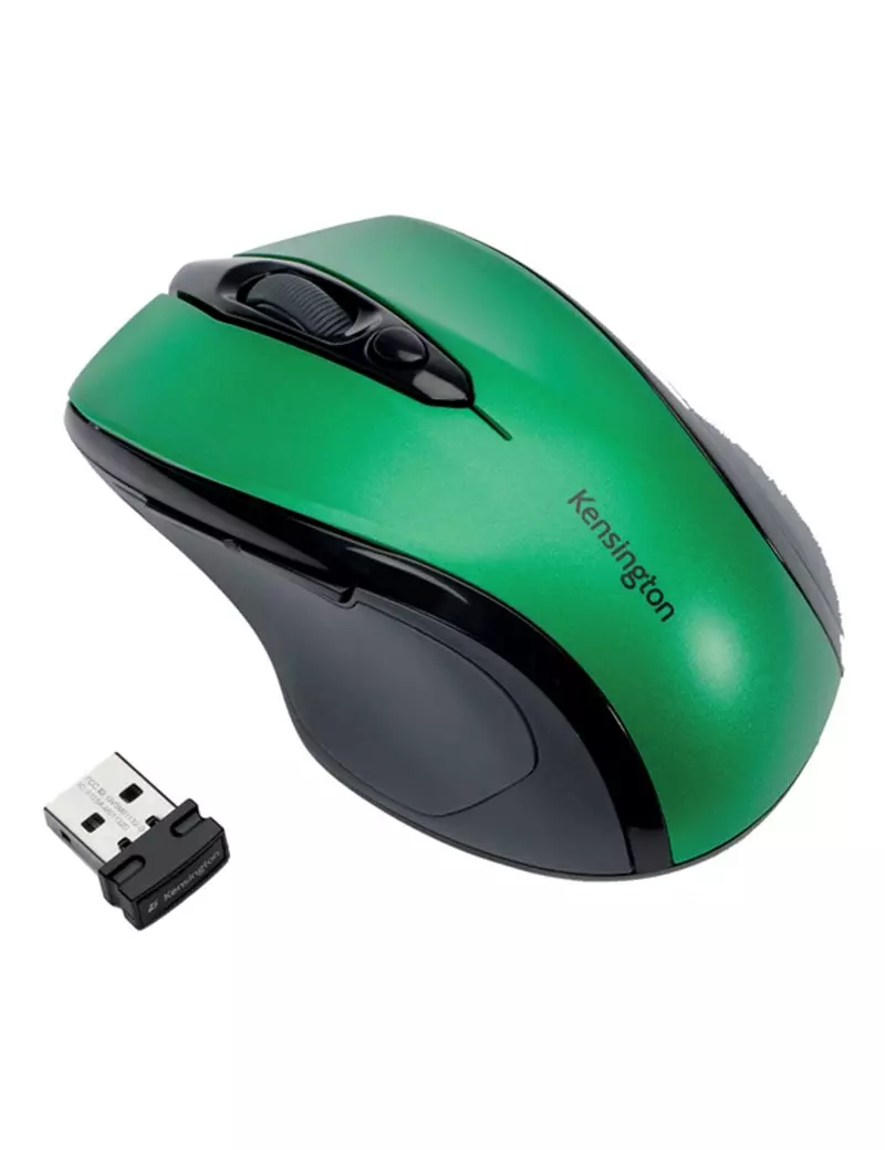Mouse Ottico Pro Fit Kensington - Wireless - K72424WW (Verde Smeraldo) Mouse Ottico Pro Fit Kensington - Wireless - K72424WW (Verde Smeraldo)
