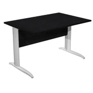 Scrivania Lineare Easy Metal Artexport - 140x80 cm - 002K2/9/AA (Grigio e Grigio Alluminio)