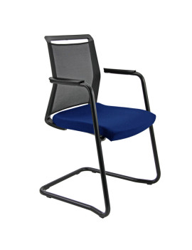 Sedia da Attesa Light LLS Unisit - PPL - LLS/EB (Blu e Nero)