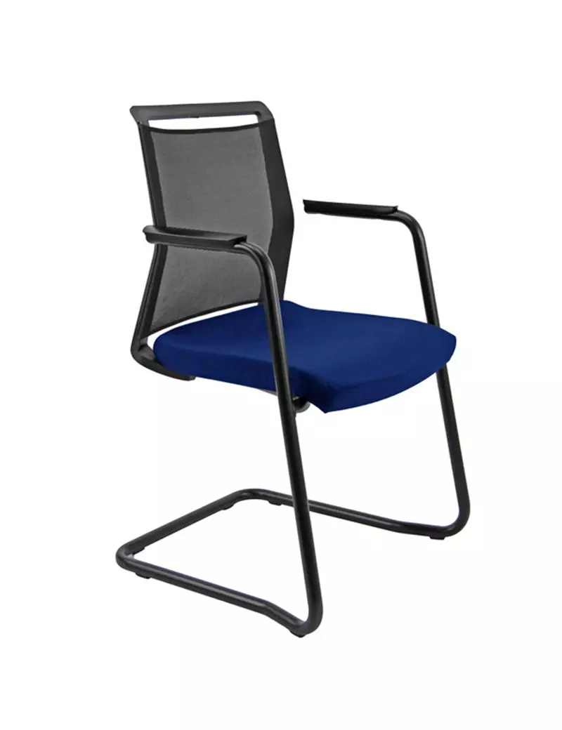 Sedia da Attesa Light LLS Unisit - PPL - LLS/EB (Blu e Nero) Sedia da Attesa Light LLS Unisit - PPL - LLS/EB (Blu e Nero)