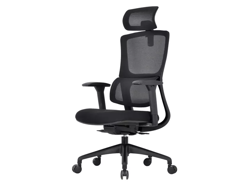 Sedia Semidirezionale Balance Unisit - con Poggiatesta - CH3255 (Nero)