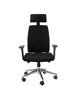Sedia Semidirezionale Larissa XL Unisit - con Poggiatesta - LA1XLPG/BR2D/IN (Nero)