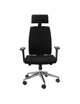 Sedia Semidirezionale Larissa XL Unisit - con Poggiatesta - LA1XLPG/BR2D/IN (Nero)