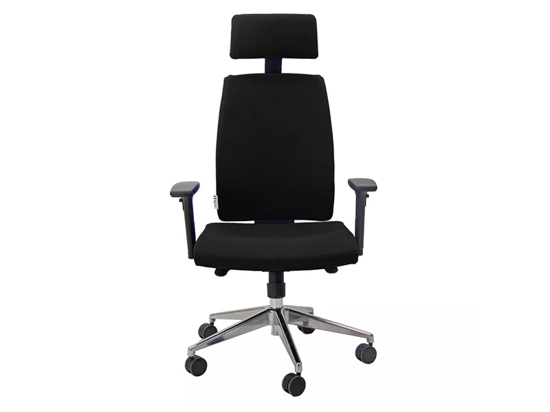 Sedia Semidirezionale Larissa XL Unisit - con Poggiatesta - LA1XLPG/BR2D/IN (Nero)