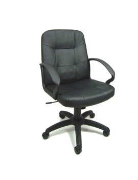 Poltrona Direzionale Auriga Unisit - Schienale Basso - AUD/KN (Nero)