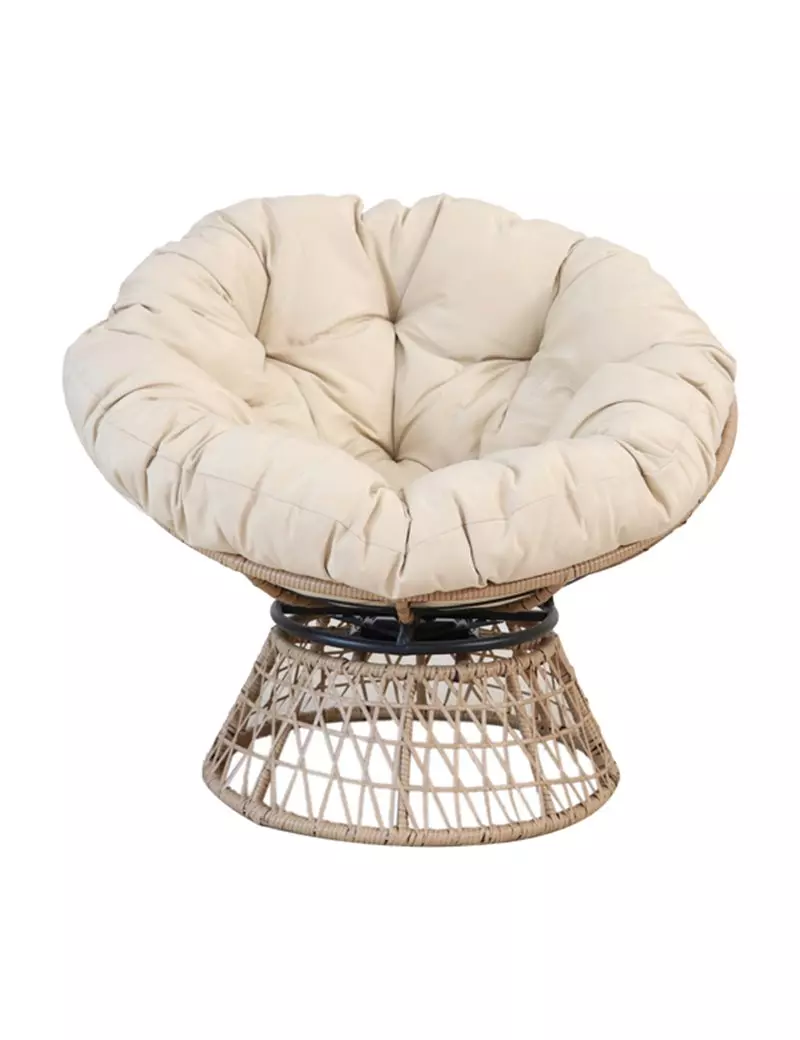 Poltrona in Polyrattan Naturale Bora Bora Garden Friend - 95x85x76 cm - S2251043 (Beige Naturale) Poltrona in Polyrattan Naturale Bora Bora Garden Friend - 95x85x76 cm - S2251043 (Beige Naturale)