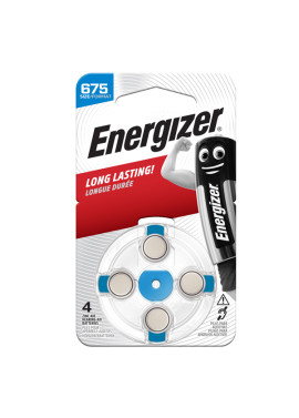 Pila per Apparecchi Acustici 675 Energizer - E300818800 (Conf. 4)
