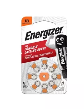 Pila per Apparecchi Acustici 13 Energizer - E301431600 (Conf. 8)