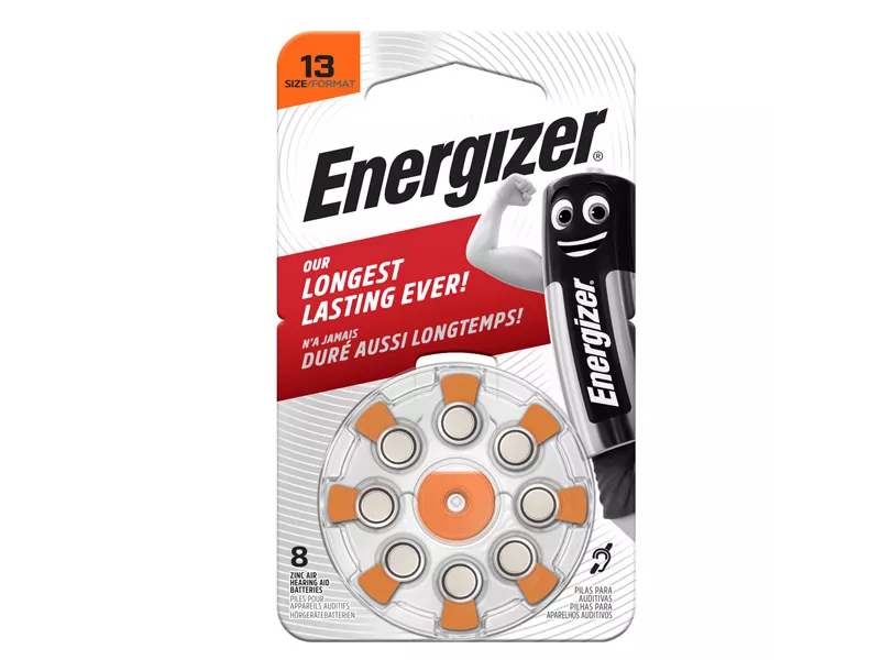 Pila per Apparecchi Acustici 13 Energizer - E301431600 (Conf. 8)