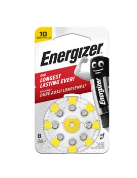 Pila per Apparecchi Acustici 10 Energizer - E301431700 (Conf. 8)