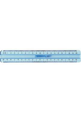 Doppiodecimetro Linea Uni Arda - 20 cm - 283SS (Fumè Trasparente)