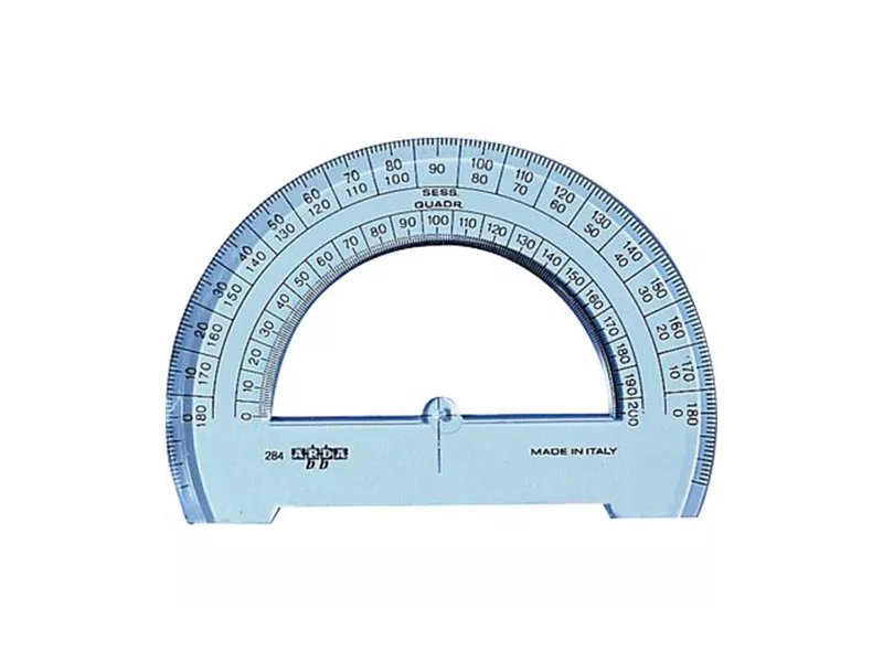 Goniometro Linea Uni Arda - 180° - 12 cm - 284SS (Fumè Trasparente)