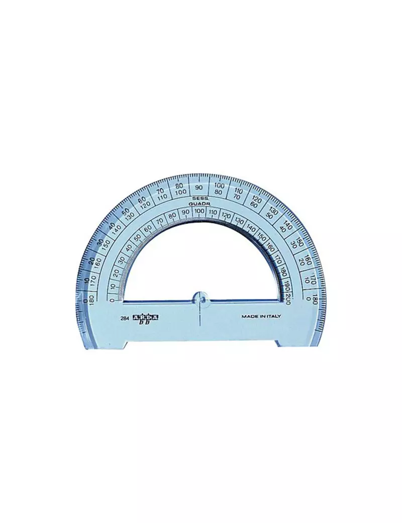 Goniometro Linea Uni Arda - 180° - 12 cm - 284SS (Fumè Trasparente) Goniometro Linea Uni Arda - 180° - 12 cm - 284SS (Fumè Trasparente)