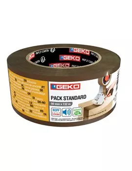 Nastro Adesivo Geko - 50 mm x 132 m - 18000/58 (Avana)