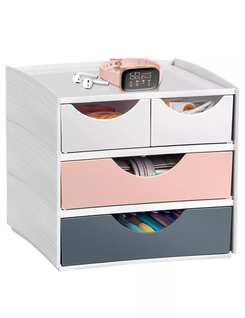 Mini Cassettiera MyCube 3-211 Mineral CEP - 18,6x18,5x17,5 cm - 2+2 Cassetti - 1032111681 (Multicolor) Mini Cassettiera MyCube 3-211 Mineral CEP - 18,6x18,5x17,5 cm - 2+2 Cassetti - 1032111681 (Multicolor)
