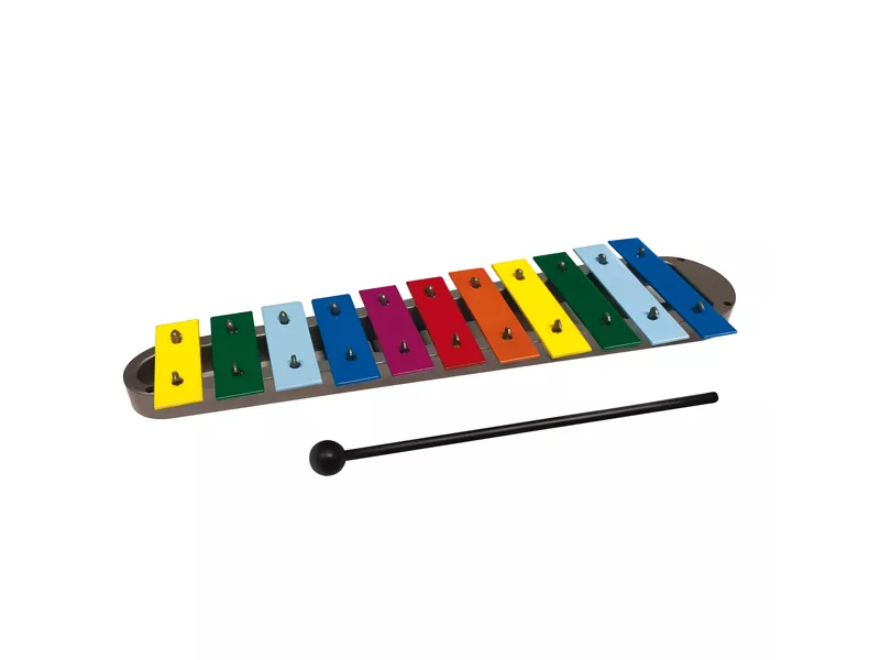 Metallofono CWR - 11 Toni + 1 Battente - 12727 (Multicolor)