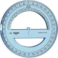 Goniometro Linea Uni Arda - 360° - 12 cm - 285SS (Fumè Trasparente)