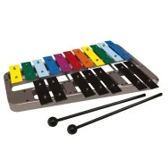 Metallofono CWR - 18 Toni + 1 Battente - 12727 (Multicolor)