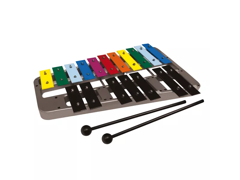 Metallofono CWR - 18 Toni + 1 Battente - 12727 (Multicolor)