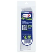 Forchetta Reuse DOpla - 18 cm - 03644 (Bianco Conf. 100)