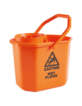 Secchio con Strizzatore Perfetto - 12 Litri - 0469G (Rosso)