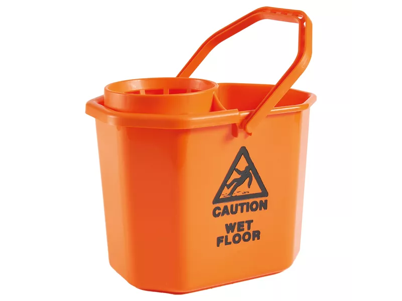 Secchio con Strizzatore Perfetto - 12 Litri - 0469G (Rosso)