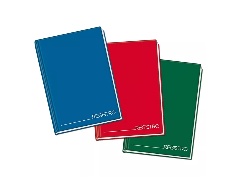 Registro Cartonato Blasetti - A4 - Quadretti 5 mm senza Margini - 192 Fogli - 1347 (Assortiti)