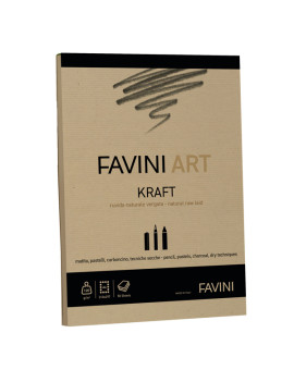 Album Collato Art Kraft Favini - A4 - 120 g - A420554 (Avana)