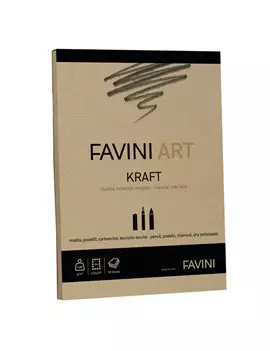 Album Collato Art Kraft Favini - A4 - 120 g - A420554 (Avana)