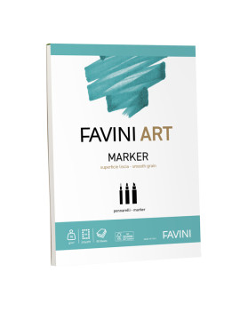 Album Collato Art Marker Favini - A4 - 70 g - A420594 (Bianco)