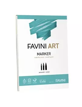 Album Collato Art Marker Favini - A4 - 70 g - A420594 (Bianco)
